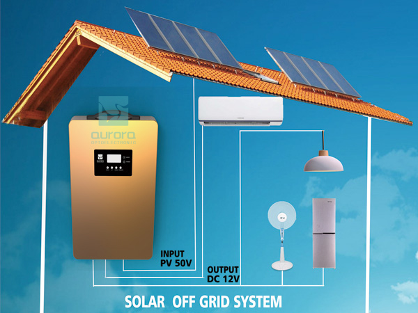 260W handrail portable solar roof power solar off grid system with USB hub for home use 