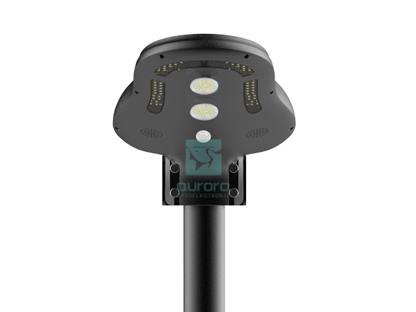 solar garden lights landscape lamp with bluetooth music speaker remote control