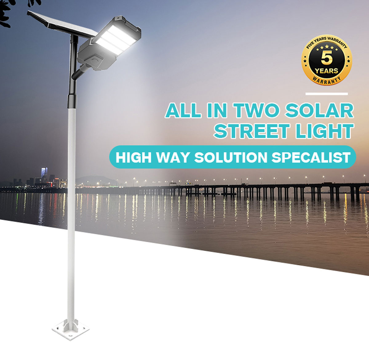 12w solar street light price