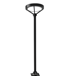 Manufacturer of waterproof outdoor aluminum solar floor lights with poles