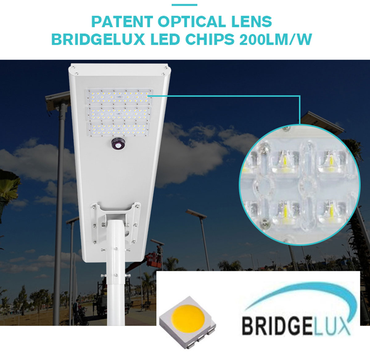 powerful solar street lights