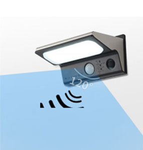 Outdoor 32led solar light wall mounted brighter solar wall light solar sensor garden wall light manufacturer