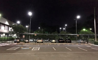 12w 15w solar garden light project in Nepal
