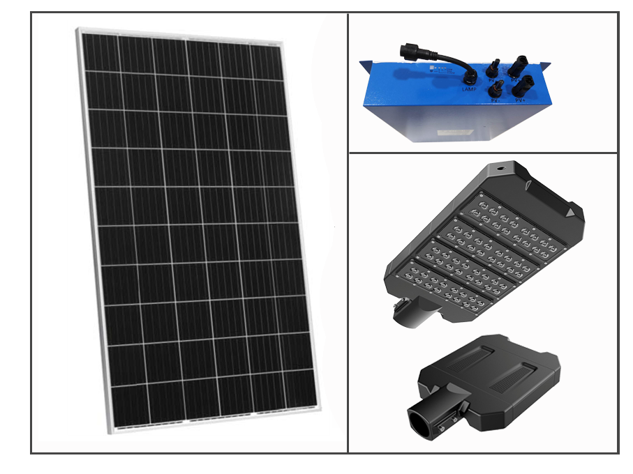 100w led solar street light