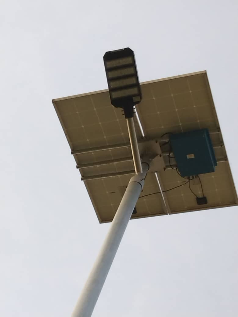 solar power street lamp