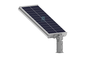 Solar street lights are more expensive than ordinary street lights