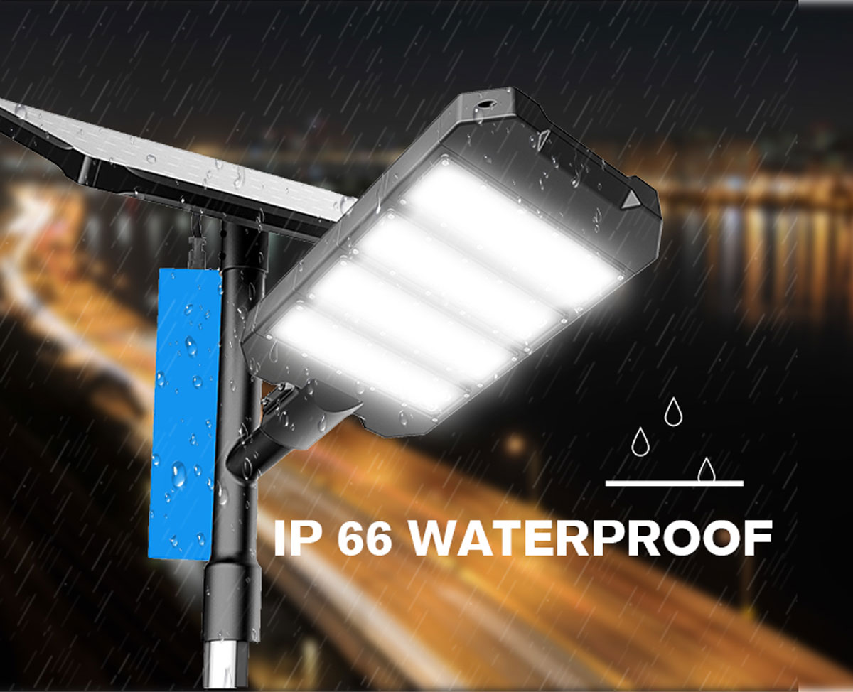 all in one led solar street light