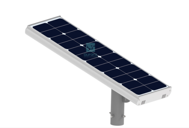 Solar powered street lamp