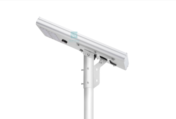 Solar powered street lamp