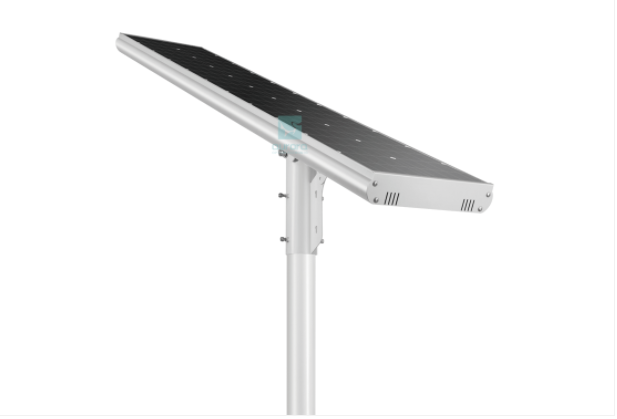 Solar powered street lamps