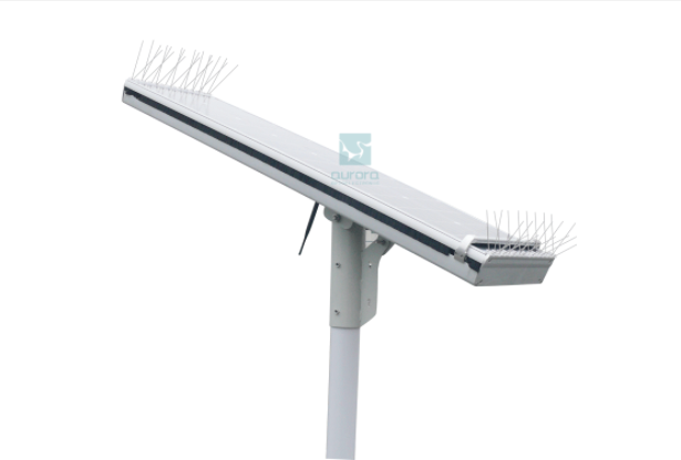 Solar powered street lamp