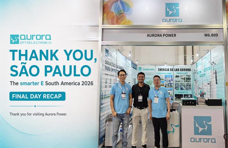Aurora Power Successfully Concludes Participation in The smarter E South America 2026